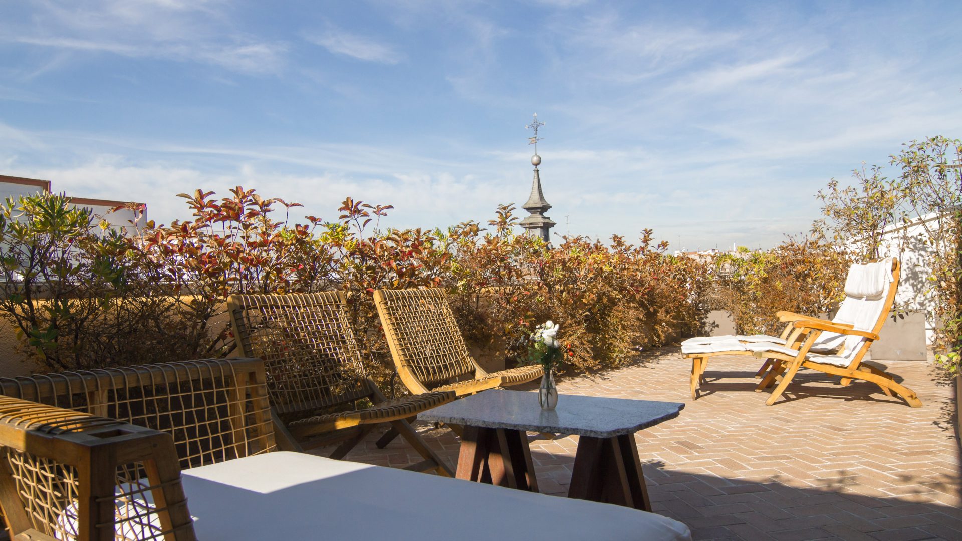Ático con terraza | Hotel 7 Islas Madrid
